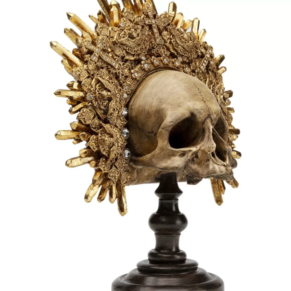 KARE Design Deko Objekt King Skull- Deko & Geschenkartikel