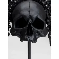 KARE Design Deko Objekt King Skull Schwarz- Deko & Geschenkartikel