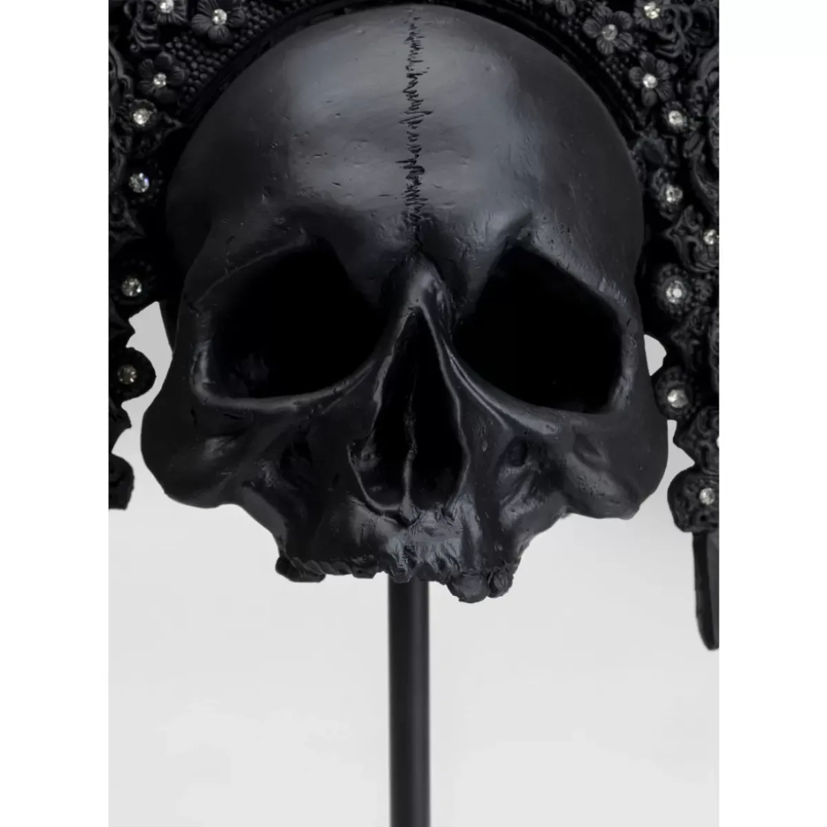 KARE Design Deko Objekt King Skull Schwarz- Deko & Geschenkartikel