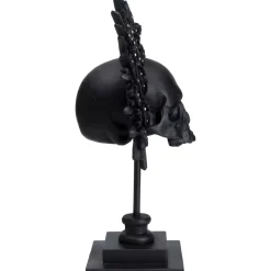 KARE Design Deko Objekt King Skull Schwarz- Deko & Geschenkartikel