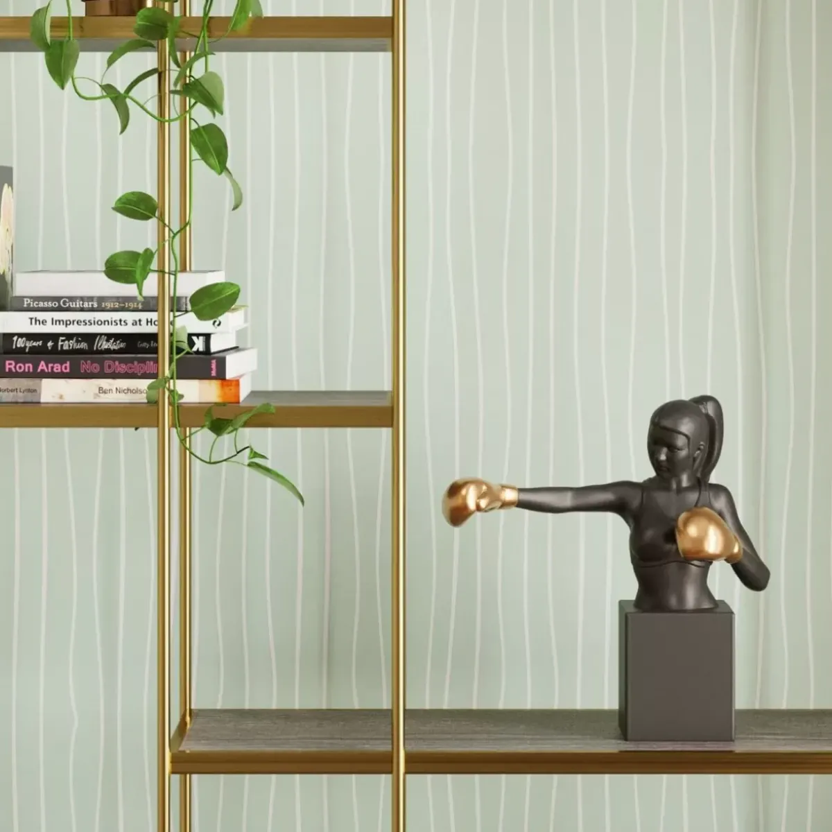 KARE Design Deko Objekt Lady Balboa 40Cm- Deko & Geschenkartikel