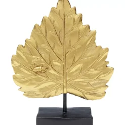KARE Design Deko Objekt Leaves Gold 17Cm- Deko & Geschenkartikel