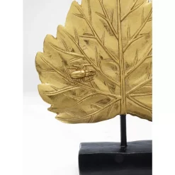 KARE Design Deko Objekt Leaves Gold 17Cm- Deko & Geschenkartikel