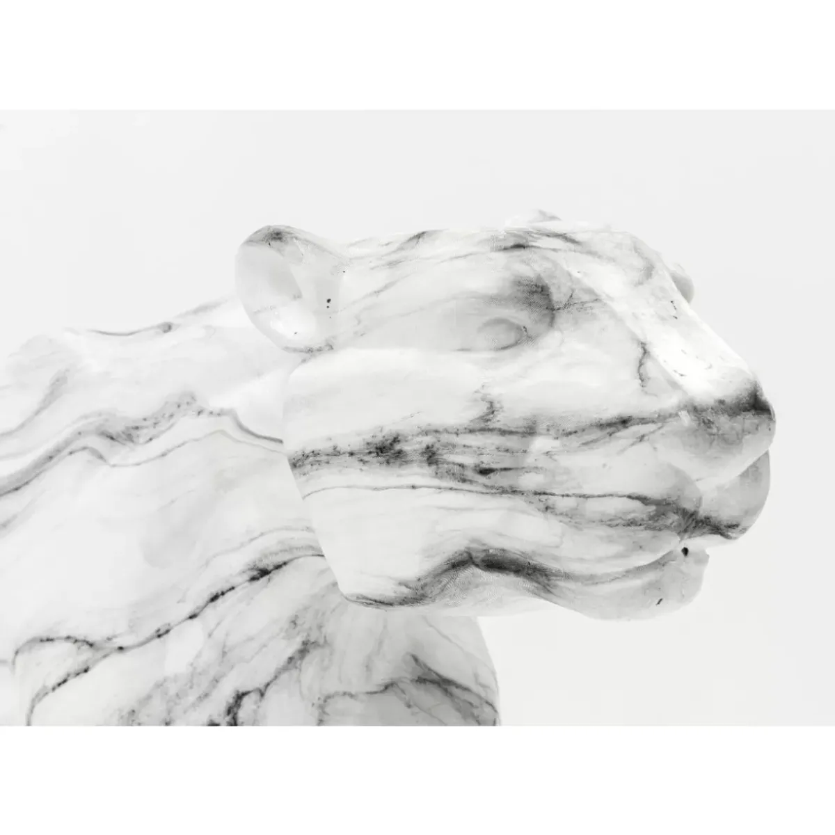 KARE Design Deko Objekt Leopard Marble 129Cm- Deko & Geschenkartikel