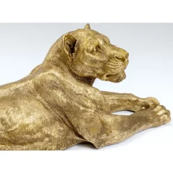 KARE Design Deko Objekt Lion Gold 113Cm- Deko & Geschenkartikel