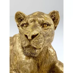 KARE Design Deko Objekt Lion Gold 113Cm- Deko & Geschenkartikel