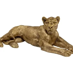 KARE Design Deko Objekt Lion Gold 113Cm- Deko & Geschenkartikel