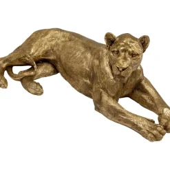 KARE Design Deko Objekt Lion Gold 113Cm- Deko & Geschenkartikel