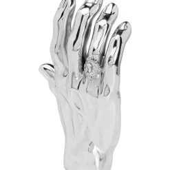KARE Design Deko Objekt Mano Diamond Ring Silber- Deko & Geschenkartikel