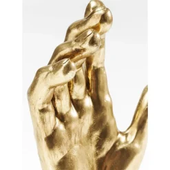 KARE Design Deko Objekt Mano Gold- Deko & Geschenkartikel