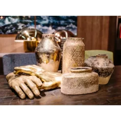 KARE Design Deko Objekt Mano Gold- Deko & Geschenkartikel