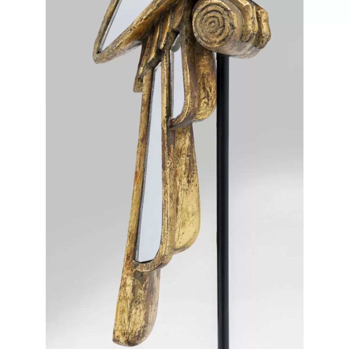 KARE Design Deko Objekt Mirrored Parrot- Deko & Geschenkartikel