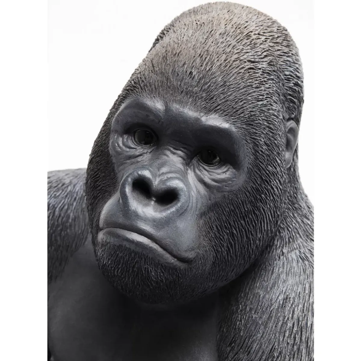 KARE Design Deko Objekt Monkey Gorilla Side Medium Schwarz- Deko & Geschenkartikel