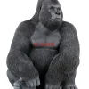 KARE Design Deko Objekt Monkey Gorilla Side Xl Schwarz- Deko & Geschenkartikel