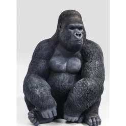 KARE Design Deko Objekt Monkey Gorilla Side Xl Schwarz- Deko & Geschenkartikel