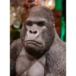 KARE Design Deko Objekt Monkey Gorilla Side Xl Schwarz- Deko & Geschenkartikel