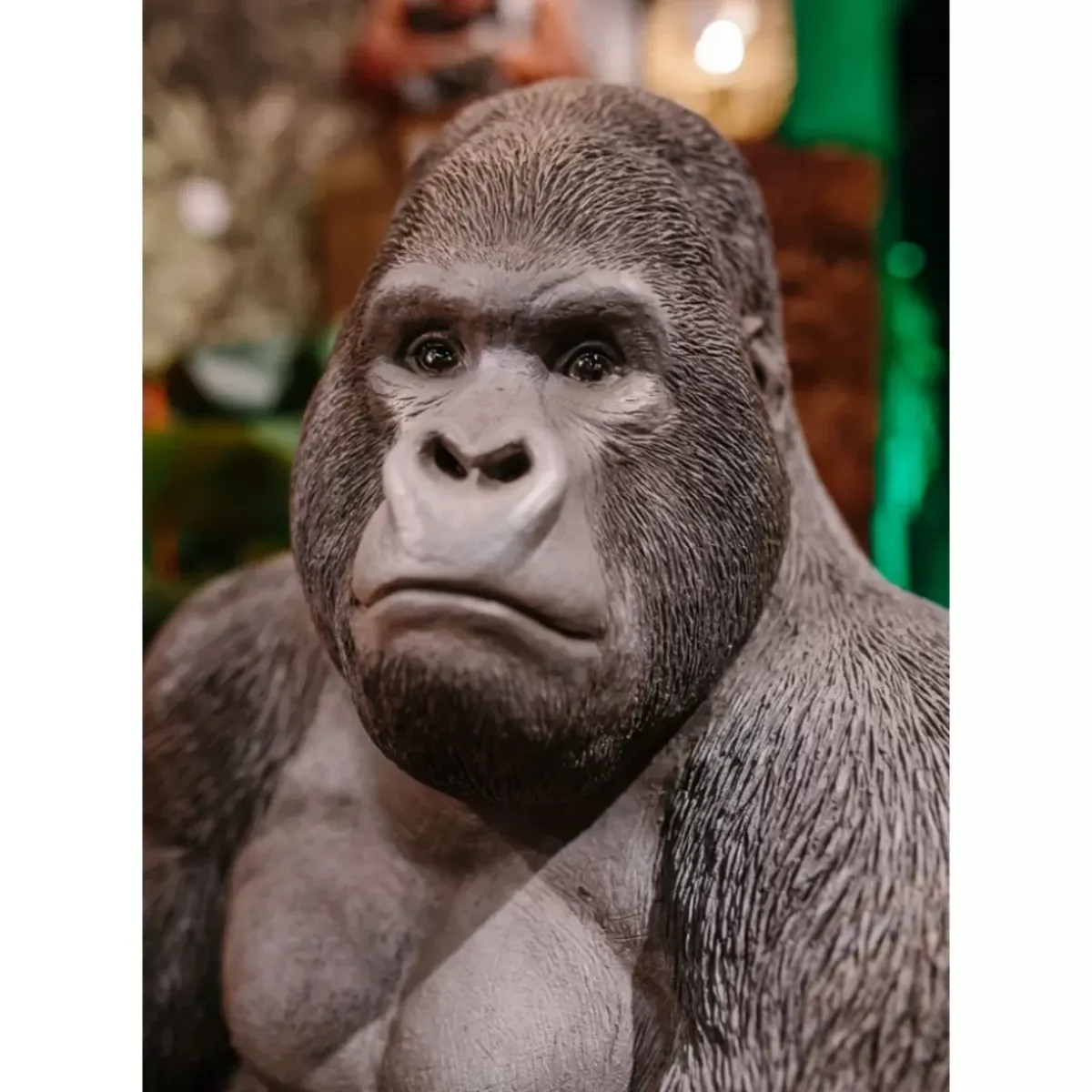 KARE Design Deko Objekt Monkey Gorilla Side Xl Schwarz- Deko & Geschenkartikel