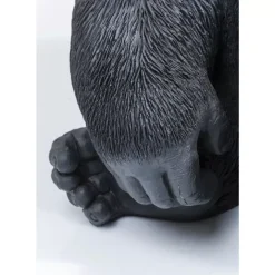 KARE Design Deko Objekt Monkey Gorilla Side Xl Schwarz- Deko & Geschenkartikel