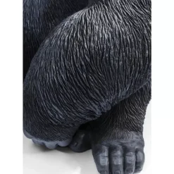KARE Design Deko Objekt Monkey Gorilla Side Xl Schwarz- Deko & Geschenkartikel