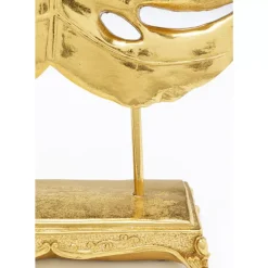 KARE Design Deko Objekt Monstera Leaf Gold 36Cm- Deko & Geschenkartikel