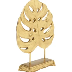 KARE Design Deko Objekt Monstera Leaf Gold 36Cm- Deko & Geschenkartikel