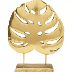 KARE Design Deko Objekt Monstera Leaf Gold 36Cm- Deko & Geschenkartikel