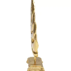 KARE Design Deko Objekt Monstera Leaf Gold 26Cm- Deko & Geschenkartikel