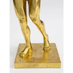 KARE Design Deko Objekt Muscle Dog Gold- Deko & Geschenkartikel