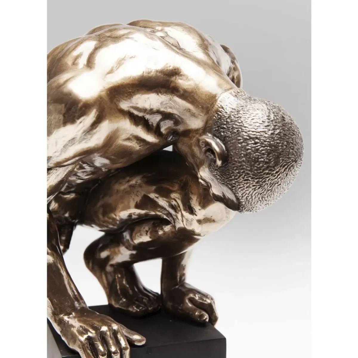 KARE Design Deko Objekt Nude Man Stand Bronze 35Cm- Deko & Geschenkartikel