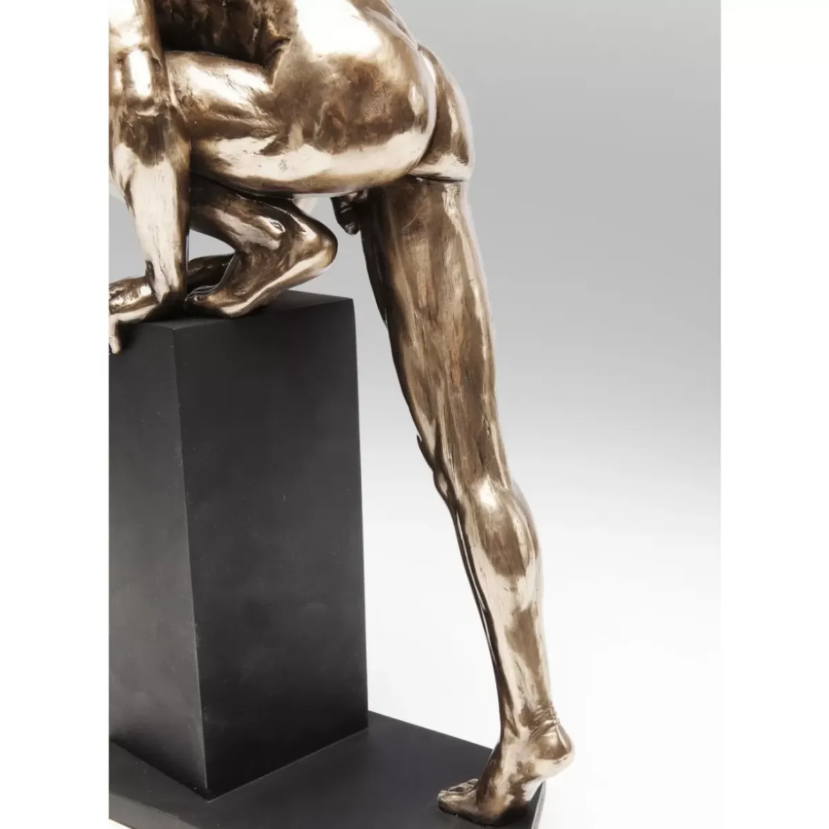 KARE Design Deko Objekt Nude Man Stand Bronze 35Cm- Deko & Geschenkartikel