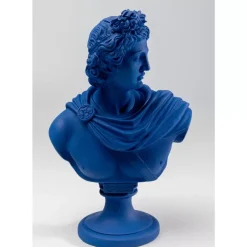 KARE Design Deko Objekt Pop Apollo Blau 36Cm- Deko & Geschenkartikel
