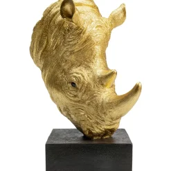 KARE Design Deko Objekt Rhino Gold- Deko & Geschenkartikel