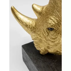 KARE Design Deko Objekt Rhino Gold- Deko & Geschenkartikel