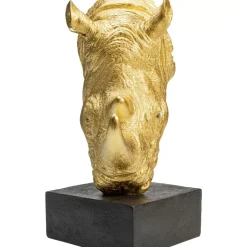 KARE Design Deko Objekt Rhino Gold- Deko & Geschenkartikel