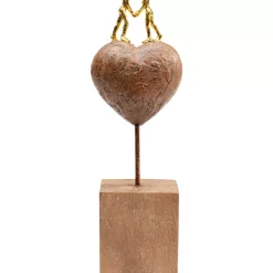 KARE Design Deko Objekt Rock Heart Date 26Cm- Deko & Geschenkartikel