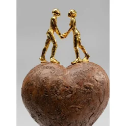 KARE Design Deko Objekt Rock Heart Date 26Cm- Deko & Geschenkartikel