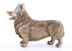 KARE Design Deko Objekt Royal Standing Corgi- Deko & Geschenkartikel