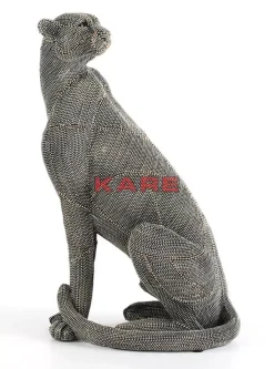 KARE Design Deko Objekt Sitting Leopard Pearls 42- Deko & Geschenkartikel