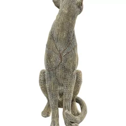 KARE Design Deko Objekt Sitting Leopard Pearls 42- Deko & Geschenkartikel