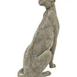 KARE Design Deko Objekt Sitting Leopard Pearls 42- Deko & Geschenkartikel