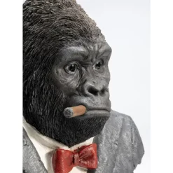 KARE Design Deko Objekt Smoking Gorilla- Deko & Geschenkartikel