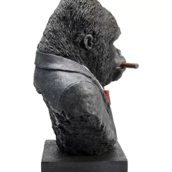 KARE Design Deko Objekt Smoking Gorilla- Deko & Geschenkartikel