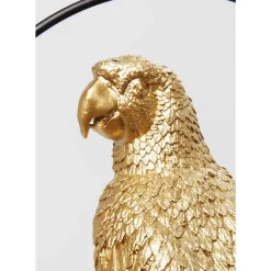 KARE Design Deko Objekt Swinging Parrot Gold- Deko & Geschenkartikel