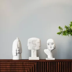 KARE Design Deko Objekt Symmetric Face 28Cm- Deko & Geschenkartikel