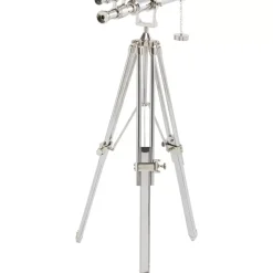 KARE Design Deko Objekt Telescope Silber 125Cm- Deko & Geschenkartikel