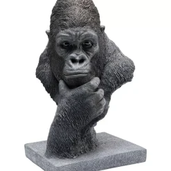 KARE Design Deko Objekt Thinking Gorilla Head- Deko & Geschenkartikel