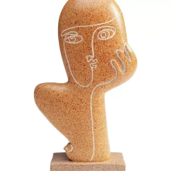 KARE Design Deko Objekt Thought Braun 27Cm- Deko & Geschenkartikel