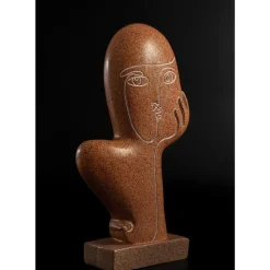 KARE Design Deko Objekt Thought Braun 27Cm- Deko & Geschenkartikel