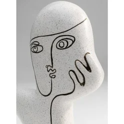 KARE Design Deko Objekt Thought Weis 27Cm- Deko & Geschenkartikel