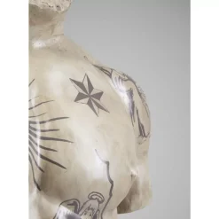 KARE Design Deko Objekt Torso Tattoo- Deko & Geschenkartikel